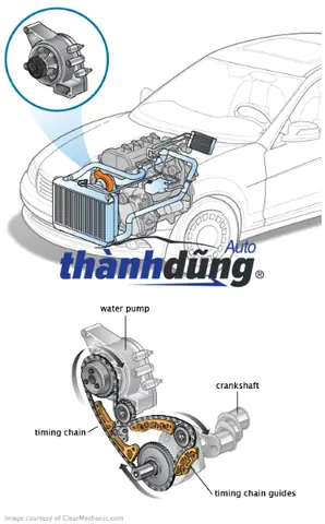 Bơm Nước Động Cơ Toyota Crown
