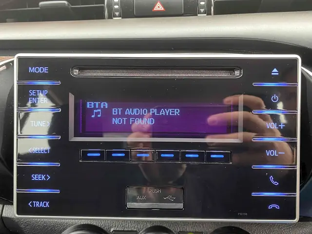 Bt Audio Player Not Found Toyota