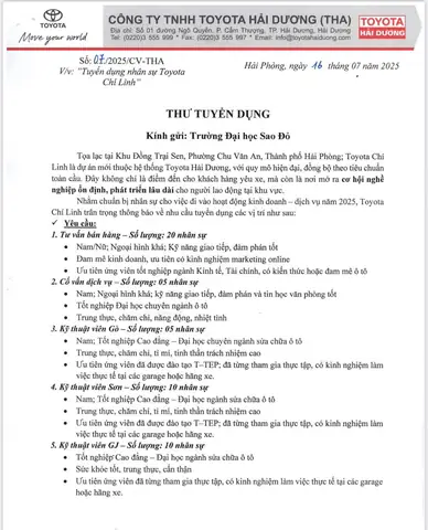 Ng Ty Tnhh Toyota Hải Dương Ng Ty Tnhh Toyota Hải Dương