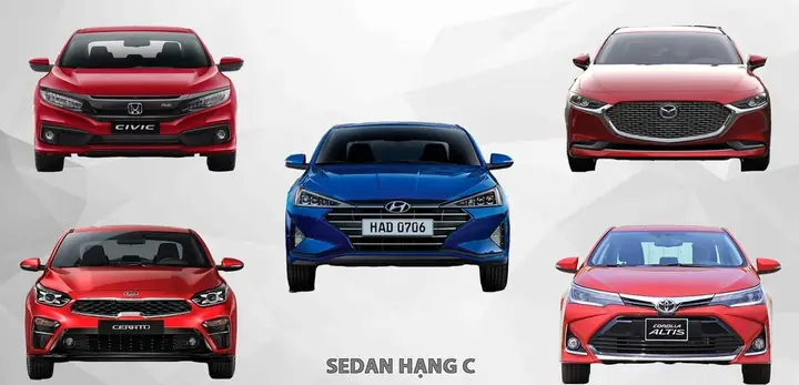 Caác Mẫu Xe Hạng C Của Toyota