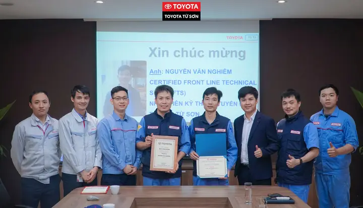 Cac Chugn Chi Ki Thuat Vien Cua Toyota Cac Chugn Chi Ki Thuat Vien Cua Toyota