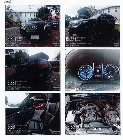 Cac Mau Son Xe Cua Toyota