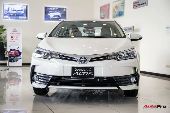 Các Phiên Bản Toyota Altis 2018