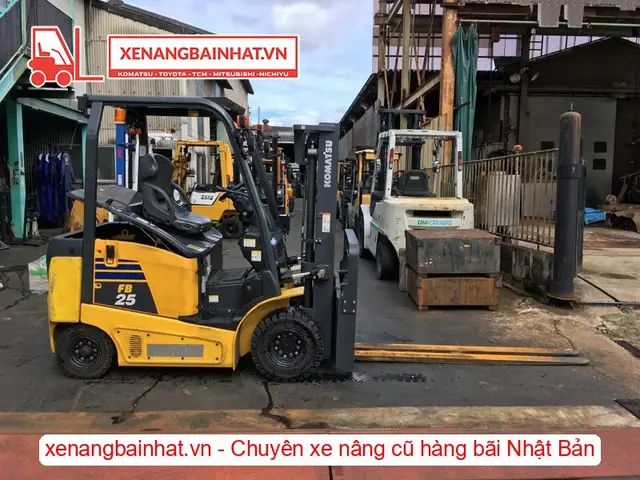 Cách Cài Đặt Xe Nâng Toyota 7fbrk10