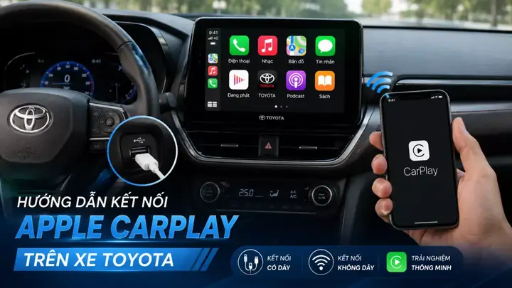 Cách Kết Nối Bluetooth Với Xe Toyota Hilux
