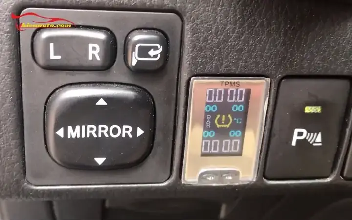 Cách Reset Cảm Biến Áp Suất Lốp Toyota