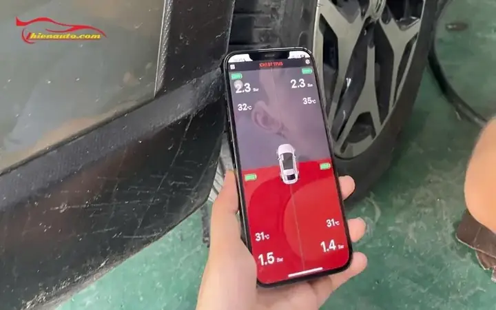 Cách Reset Cảm Biến Áp Suất Lốp Toyota