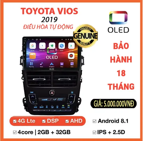 Cách Sử Dụng Màn Hình Dvd Trên Toyota Vios 2019