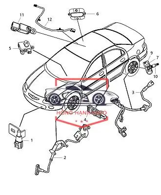 Cảm Biến Trên Xe Toyota Vios 2006