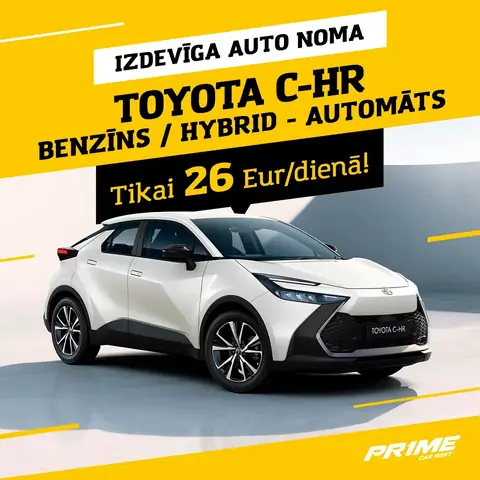Car Hire Toyota C-hr Hybrid Auto