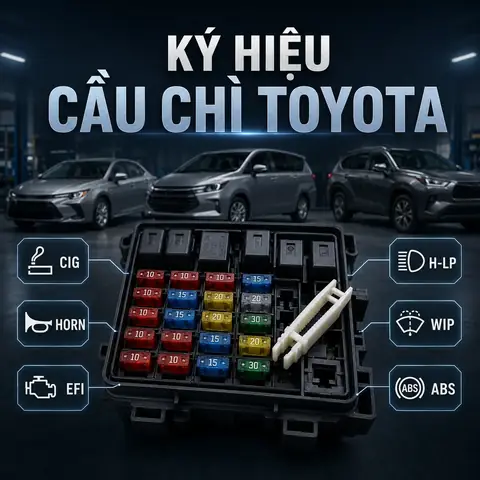 Cau Chi Air Pmp Tren Xe Toyota Là Cau Chi Air Pmp Tren Xe Toyota Là