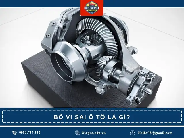 Cấu Tạo Bộ Vi Sai Toyota