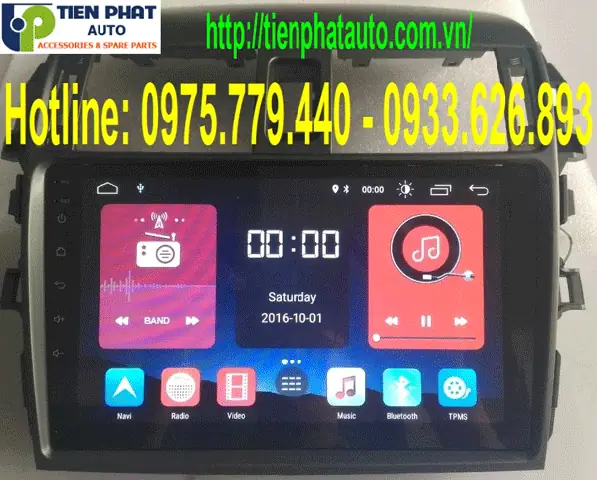 Che Dau Dvd Toyota Altis 2009