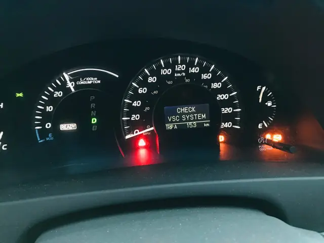 Check Vsc System Toyota Camry 2008