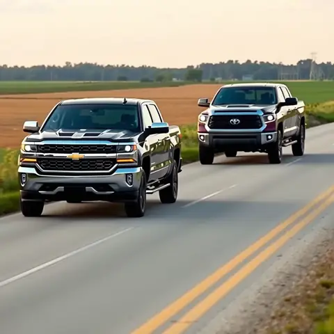 Chevrolet Silverado 1500 Vs Toyota Tundra