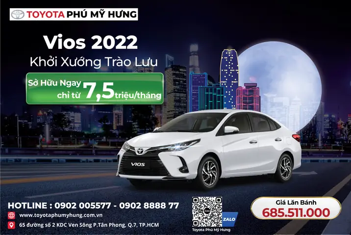 Chỉ Cần Đưa Trước 77 Triệu Có Ngay Toyota Vios Chỉ Cần Đưa Trước 77 Triệu Có Ngay Toyota Vios