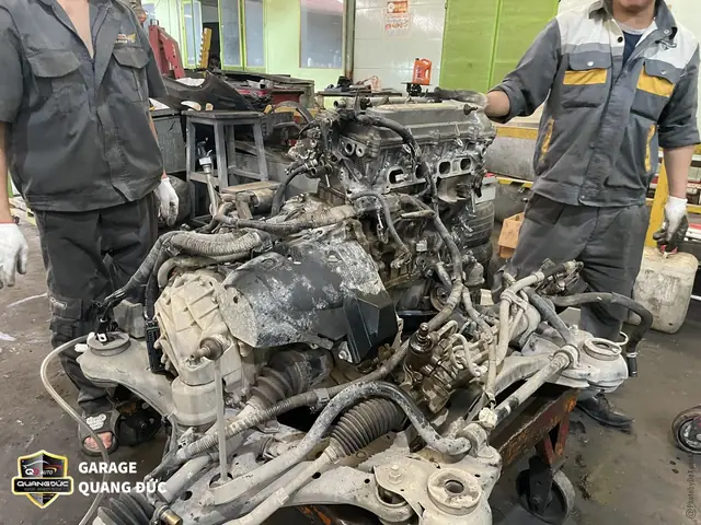Chi Phí Làm Máy Xe Toyota Camry