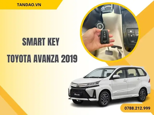 Chìa Khóa O Tô Toyota Avanza 2019