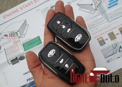 Chìa Khóa Thông Minh Start Stop Cho Toyota Hilux
