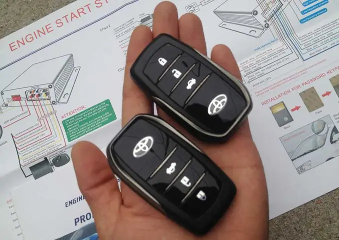Chìa Khóa Thông Minh Start Stop Cho Toyota Hilux Chìa Khóa Thông Minh Start Stop Cho Toyota Hilux