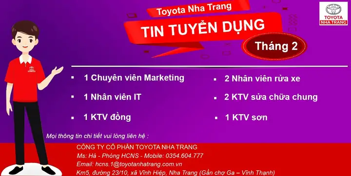 Cho Sua Xe Toyota Nha Trang