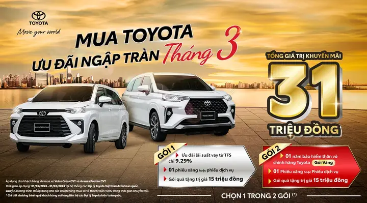 Chuong Trinh Khuyen Mai Toyota Thang 3
