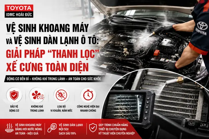Co Can Thiet Ve Sinh Dan Lanh Xe Toyota Vios
