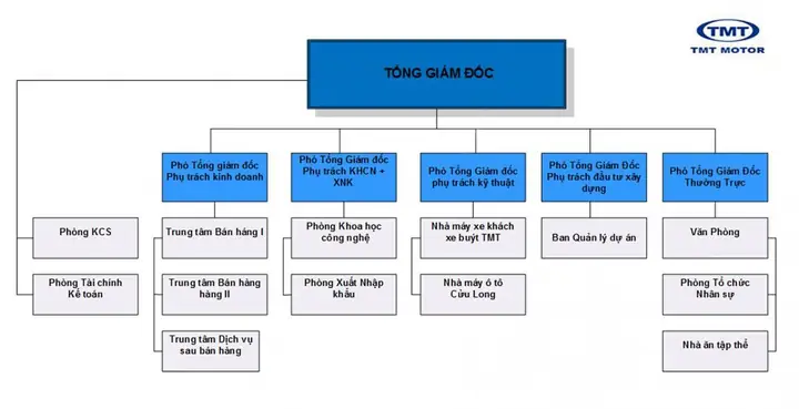 Cơ Cấu Tổ Chức Công Ty Toyota