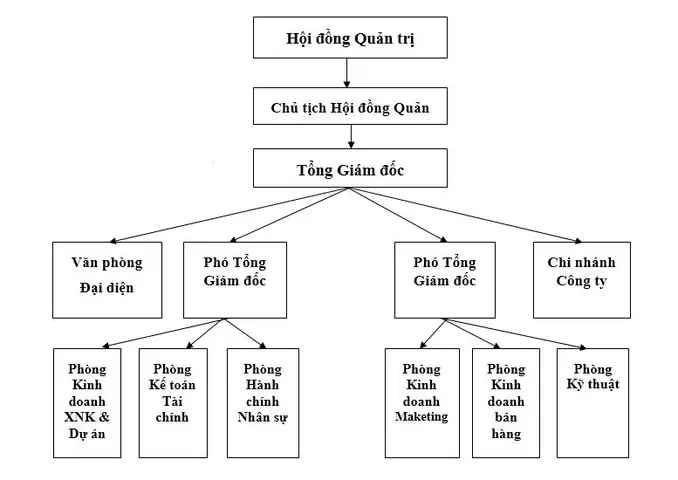 Cơ Cấu Tổ Chức Của Công Ty Toyota