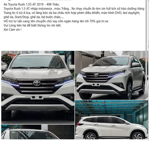 Có Nên Mua Toyota Rush 2019