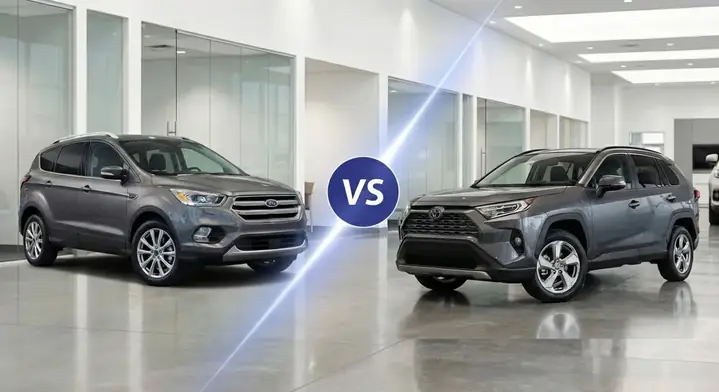 Compare Ford Escape 2019 Vs Toyota Rav4 2019