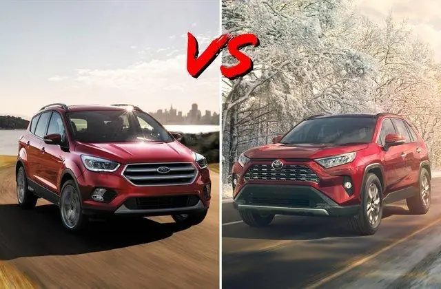 Compare Ford Escape 2019 Vs Toyota Rav4 2019