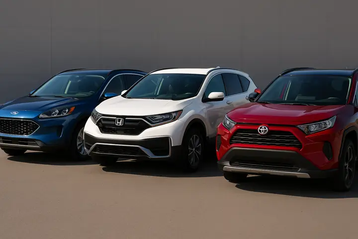 Compare Ford Escape Honda Cr V Toyota Rav4