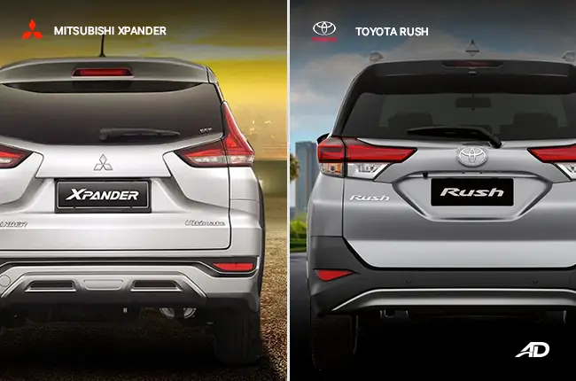 Compare Toyota Rush Vs Xpander About Interior