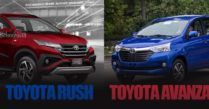 Comparison Between Toyota Avanza And Toyota Rush Comparison Between Toyota Avanza And Toyota Rush