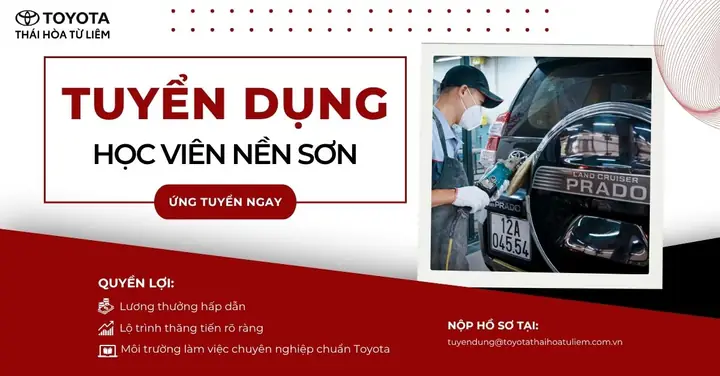 Công Ty Cp Toyota Thái Hòa Từ Liêm Tuyển Dụng