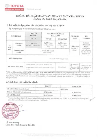 Công Ty Tài Chính Của Toyota