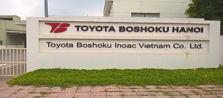 Công Ty Tnhh Toyota Boshoku Hà Nội