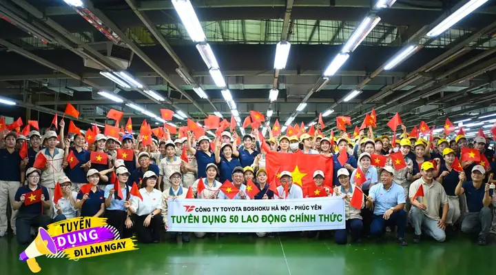 Công Ty Toyota Boshoku Hà Nội Tuyển Dụng