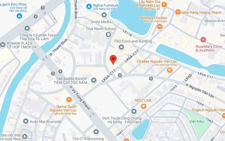 Công Ty Toyota Hà Đông Maps