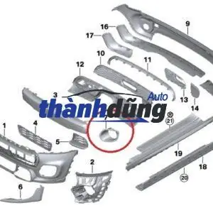 Dđèn Gầm Xe Toyota Hiach 16 Chổ Đời 2001