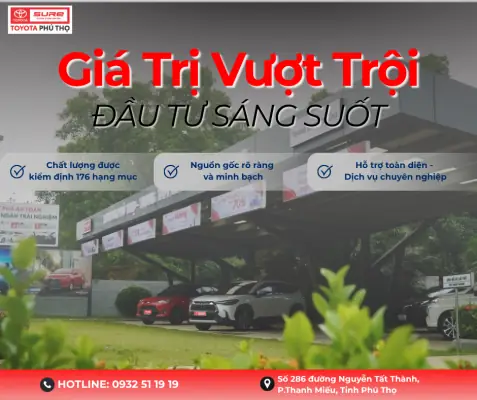 Dịch Vụ Bảo Đảm Toyota Sure