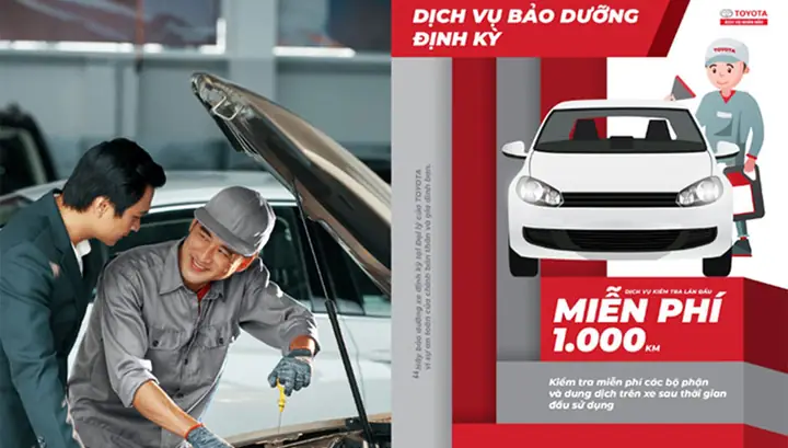 Dịch Vụ Bảo Dưỡng Nhanh Của Toyota