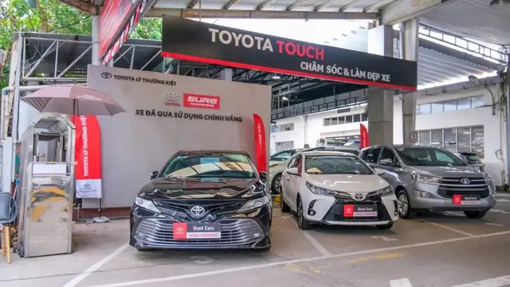 Diịch Vụ Chăm Sóc Ô Tô Toyota