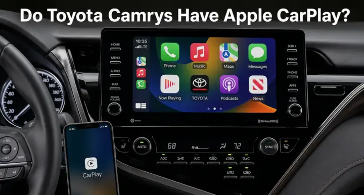 Does 2019 Toyota Camry Have Apple Carplay