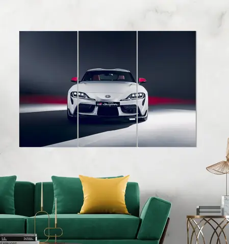 Drawing Toyota Car On The Wall