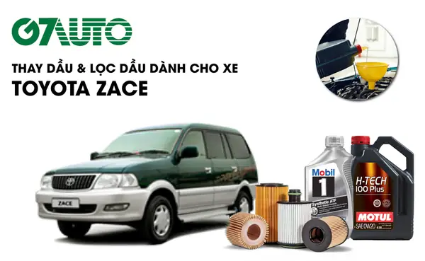 Dung Tích Chở Hàng Xe Toyota Zace 2005