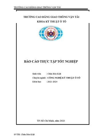 File Báo Cáo Thực Tập Công Nghệ Oto Toyota File Báo Cáo Thực Tập Công Nghệ Oto Toyota