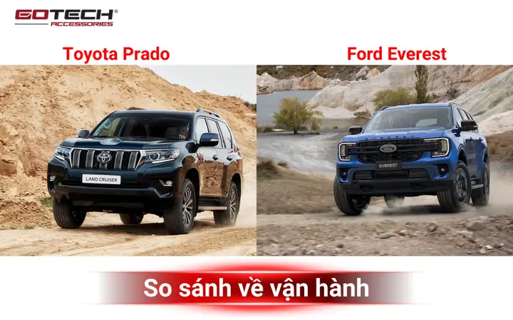 Ford Everest 2019 Vs Toyota Prado