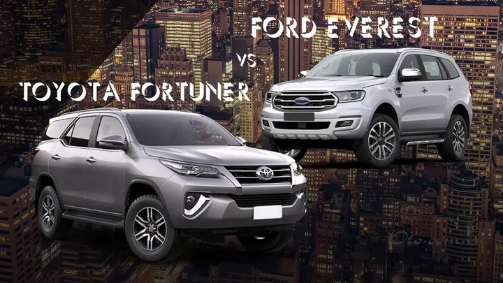 Ford Everest 2020 Vs Toyota Fortuner 2020